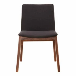 Moe's Home Collection Deco Dining Chair Black-m2