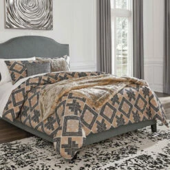 Buy 👍 Ashley Furniture Adelloni - Upholstered Panel Bed Beds 🧨 17 Ashley Furniture Adelloni - Upholstered Panel Bed Beds