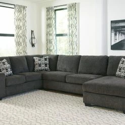 Signature Design By Ashley® Sectionals Ballinasloe - Left Arm Facing Corner Chaise, Armless Loveseat, Right Arm Facing Sofa Sectional