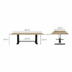 Best Pirce 💯 Moe's Home Collection Massimo Dining Table Nrp 🤩 13 Moe's Home Collection Massimo Dining Table Nrp