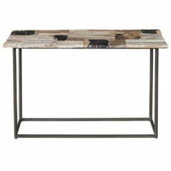Uttermost Iya Petrified Wood Console Table Tables