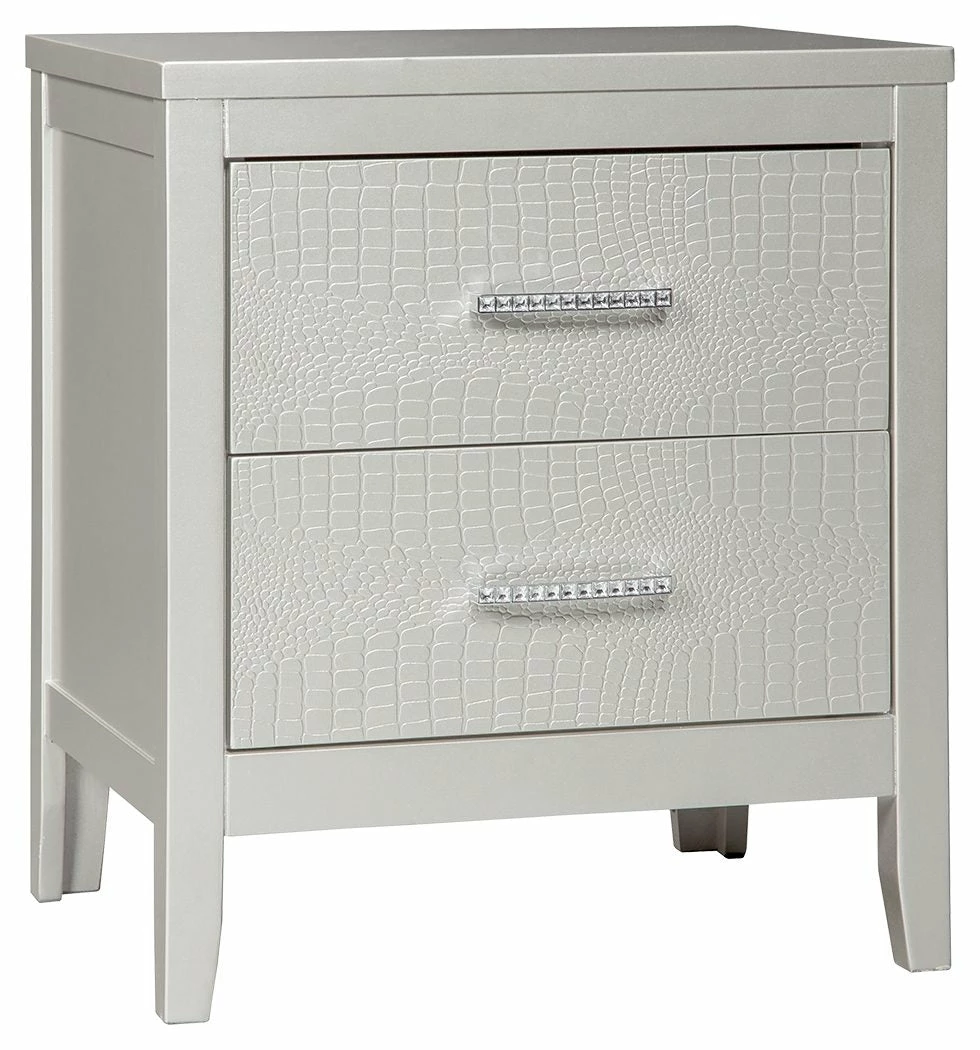 Best reviews of ⭐ Ashley Furniture Nightstands Olivet - Silver - Two Drawer Night Stand ✔️ 3 Ashley Furniture Nightstands Olivet - Silver - Two Drawer Night Stand