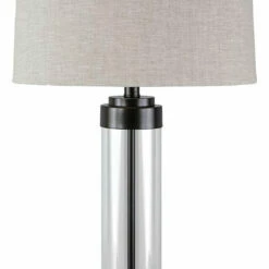 Ashley Furniture Talar - Clear/bronze Finish - Glass Table Lamp (1/cn) Accessories