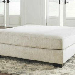 Ashley Furniture Rawcliffe - Parchment - Oversized Accent Ottoman