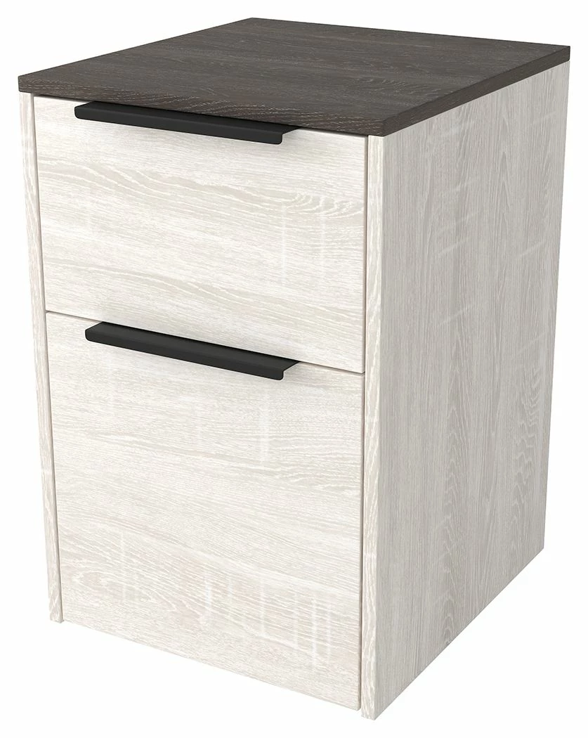 Wholesale 💯 Ashley Furniture Dorrinson - White / Black / Gray - File Cabinet ❤️ 4 Ashley Furniture Dorrinson - White / Black / Gray - File Cabinet
