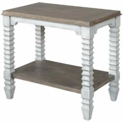 Uttermost Calypso Farmhouse Side Table Tables