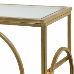 Tables Uttermost Metria Gold Console Table