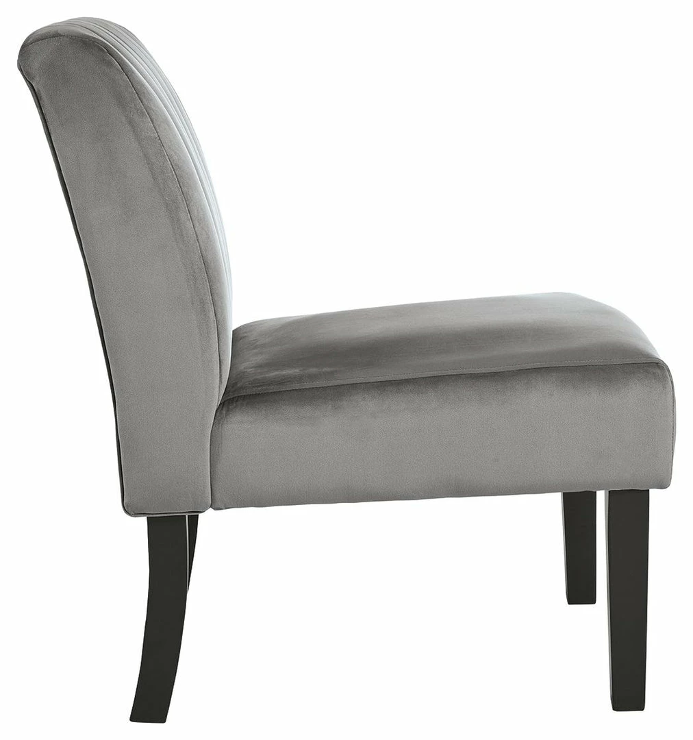 New ๐ Ashley Furniture Hughleigh - Dark Gray - Accent Chair ๐ 5 Ashley Furniture Hughleigh - Dark Gray - Accent Chair