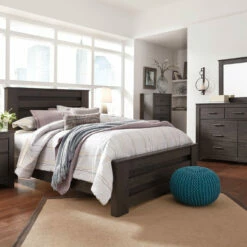 Best deal 🌟 Signature Design By Ashley® Brinxton - Charcoal - Panel Bed 👍 10 Signature Design By Ashley® Brinxton - Charcoal - Panel Bed