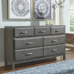 Budget โ๏ธ Ashley Furniture Caitbrook - Gray - ๐ Dresser, Mirror ๐ Dressers ๐ 14 Ashley Furniture Caitbrook - Gray - Dresser, Mirror Dressers