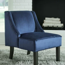 Ashley Furniture Janesley - Navy - Accent Chair Chairs