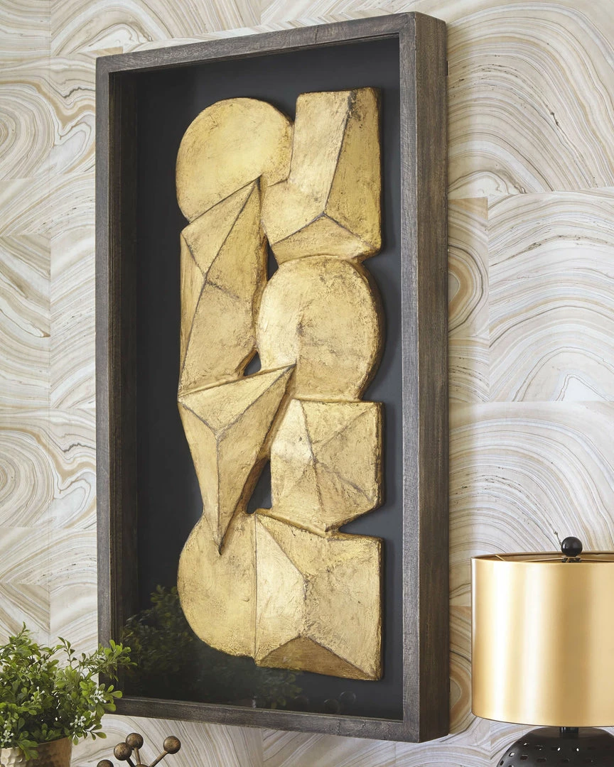 Discount 🌟 Ashley Furniture Grantton - Antique Gray/gold Finish - Wall Decor ⭐ 7 Ashley Furniture Grantton - Antique Gray/gold Finish - Wall Decor