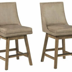 Flash Sale ⭐ Ashley Furniture Tallenger - Best In Class - UPH Swivel Barstool (2/CN) Stools 👏 38 Ashley Furniture Tallenger - Best In Class - UPH Swivel Barstool (2/CN) Stools