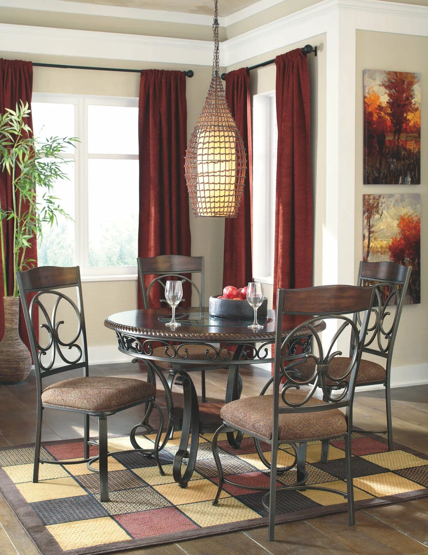 Cheapest 🤩 Ashley Furniture Glambrey - Dark Brown - Dining Uph Side Chair (4/cn) Chairs ✔️ 5 Ashley Furniture Glambrey - Dark Brown - Dining Uph Side Chair (4/cn) Chairs
