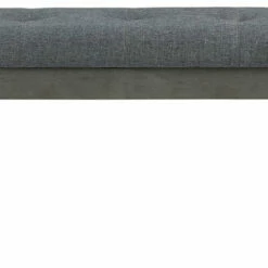 Ashley Furniture Hallanden - Black / Gray - Large Uph Dining Room Bench