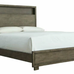 Signature Design By Ashley® Arnett - Gray - King Bookcase Bed Beds