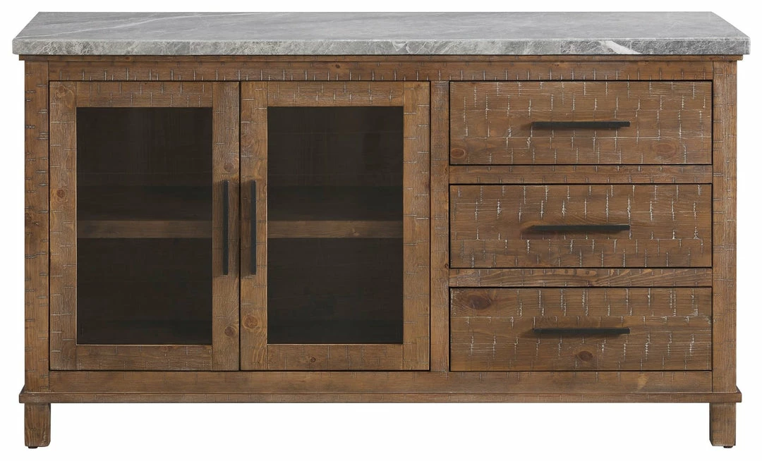 Cheap ๐ Ashley Furniture Servers Aleeda - Brown/white - Dining Room Server โ๏ธ 8 Ashley Furniture Servers Aleeda - Brown/white - Dining Room Server