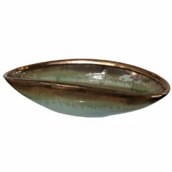 Uttermost Iroquois Green Glaze Bowl Table Decor