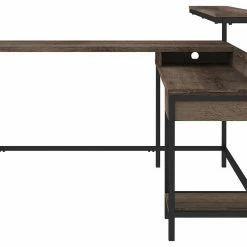 Ashley Furniture Desks Arlenbry - Gray - L-desk With Storage