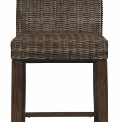 Ashley Furniture Stools Paradise - Medium Brown - Barstool (2/cn)