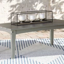Signature Design By Ashley® Visola - Gray - Rectangular Cocktail Table