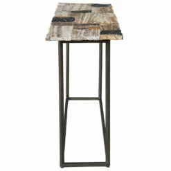 Uttermost Iya Petrified Wood Console Table Tables