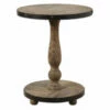 Tables Uttermost Kumberlin Wooden Round Table