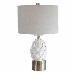 Accessories Uttermost White Artichoke Table Lamp