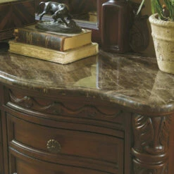 Ashley Furniture Dressers North Shore - Dark Ultimate Best In Class Dresser, Mirror