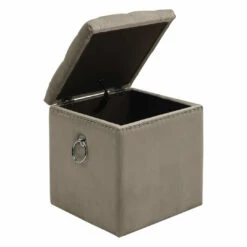 Uttermost Talullah Tufted Storage Ottoman Ottomans