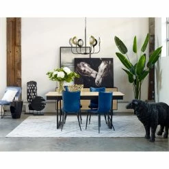 Moe's Home Collection Aylard Outdoor Stool Black Benches