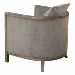 New โ๏ธ Uttermost Viaggio Gray Chenille Accent Chair ๐ฅ 13 Uttermost Viaggio Gray Chenille Accent Chair