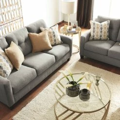 Ashley Furniture Loveseats Daylon - Graphite - Loveseat