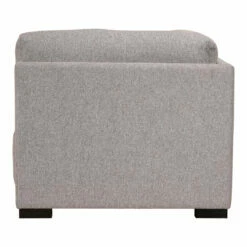 Moe's Home Collection Romeo Corner Chair Grey