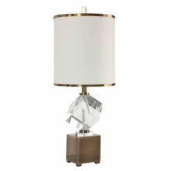 Accessories Uttermost Cristino Crystal Cube Lamp