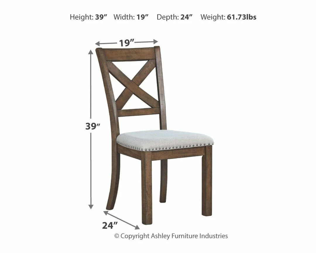 Wholesale 🔔 Ashley Furniture Moriville - Beige - Dining Uph Side Chair (2/cn) Chairs 💯 10 Ashley Furniture Moriville - Beige - Dining Uph Side Chair (2/cn) Chairs