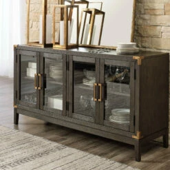Top 10 🤩 Signature Design By Ashley® Burkhaus - Dark Brown - Dining Room Server 🥰 12 Signature Design By Ashley® Burkhaus - Dark Brown - Dining Room Server