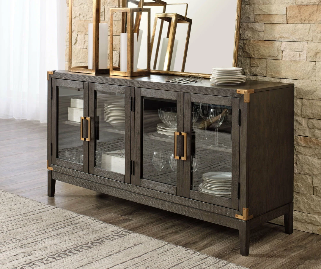 Top 10 🤩 Signature Design By Ashley® Burkhaus - Dark Brown - Dining Room Server 🥰 6 Signature Design By Ashley® Burkhaus - Dark Brown - Dining Room Server