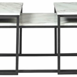 Ashley Furniture Donnesta - Gray/black - Occasional Table Set (3/cn)