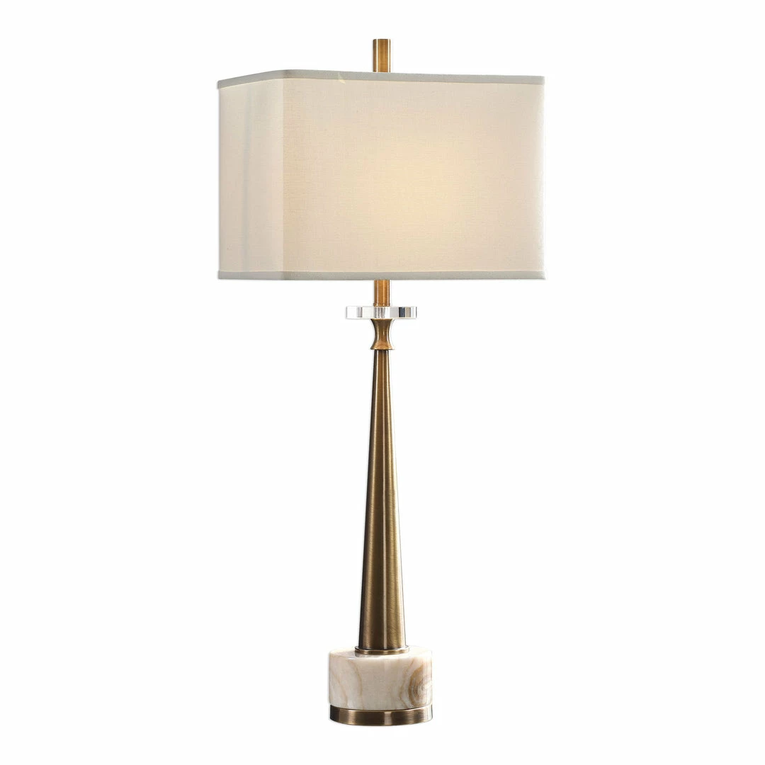 Discount ๐ Accessories Uttermost Verner Tapered Brass Table Lamp ๐ 3 Accessories Uttermost Verner Tapered Brass Table Lamp