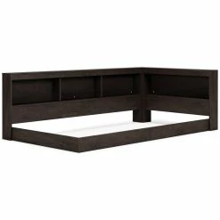 Signature Design By Ashley® Piperton - Black - Twin Bookcase Storage Bed Beds