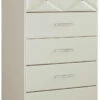 Ashley Furniture Dreamur - Champagne - Five Drawer Chest Chests