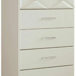 Ashley Furniture Dreamur - Champagne - Five Drawer Chest Chests