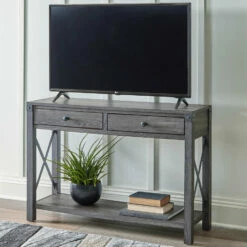 Ashley Furniture Tables Freedan - Grayish Brown - Console Sofa Table
