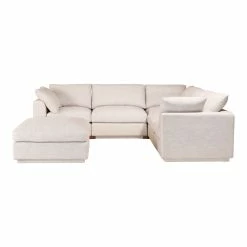 Moe's Home Collection Justin Signature Modular Sectional Taupe Sectionals