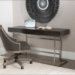 Desks Uttermost Claude Modern Oak Desk