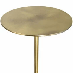 Tables Uttermost Gimlet Brass Drink Table
