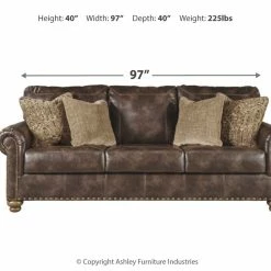 Best Pirce ๐ Ashley Furniture Nicorvo - Coffee - Queen Sofa Sleeper ๐ 12 Ashley Furniture Nicorvo - Coffee - Queen Sofa Sleeper