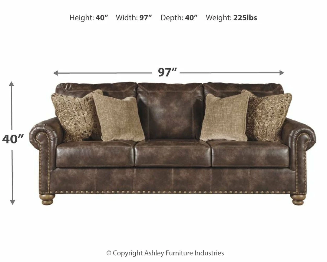 Best Pirce ๐ Ashley Furniture Nicorvo - Coffee - Queen Sofa Sleeper ๐ 7 Ashley Furniture Nicorvo - Coffee - Queen Sofa Sleeper