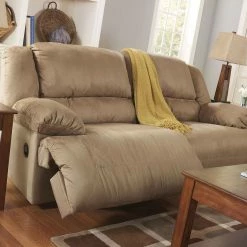 Signature Design By Ashley® Hogan - Mocha - 2 Pc. - Reclining Sofa, Recliner Reclining Furniture
